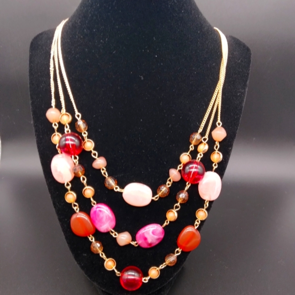Charming Charlie Bright And Colorful Necklace Lot